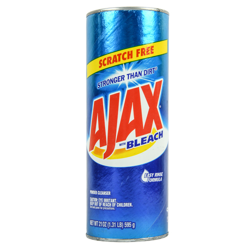Ajax Powder Scratch Free Cleanser With Bleech 21oz