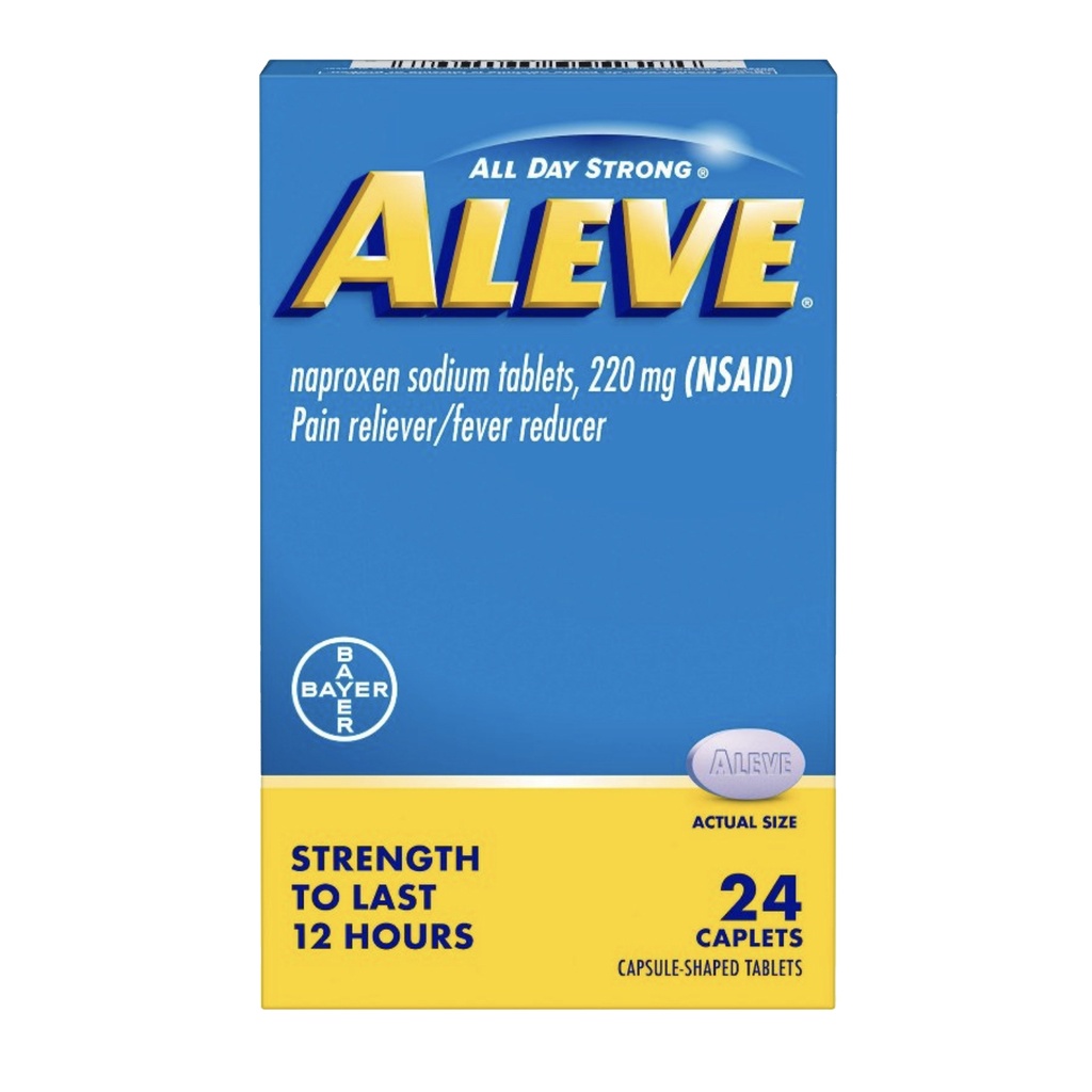 Aleve Caplets/Tablets 24CT