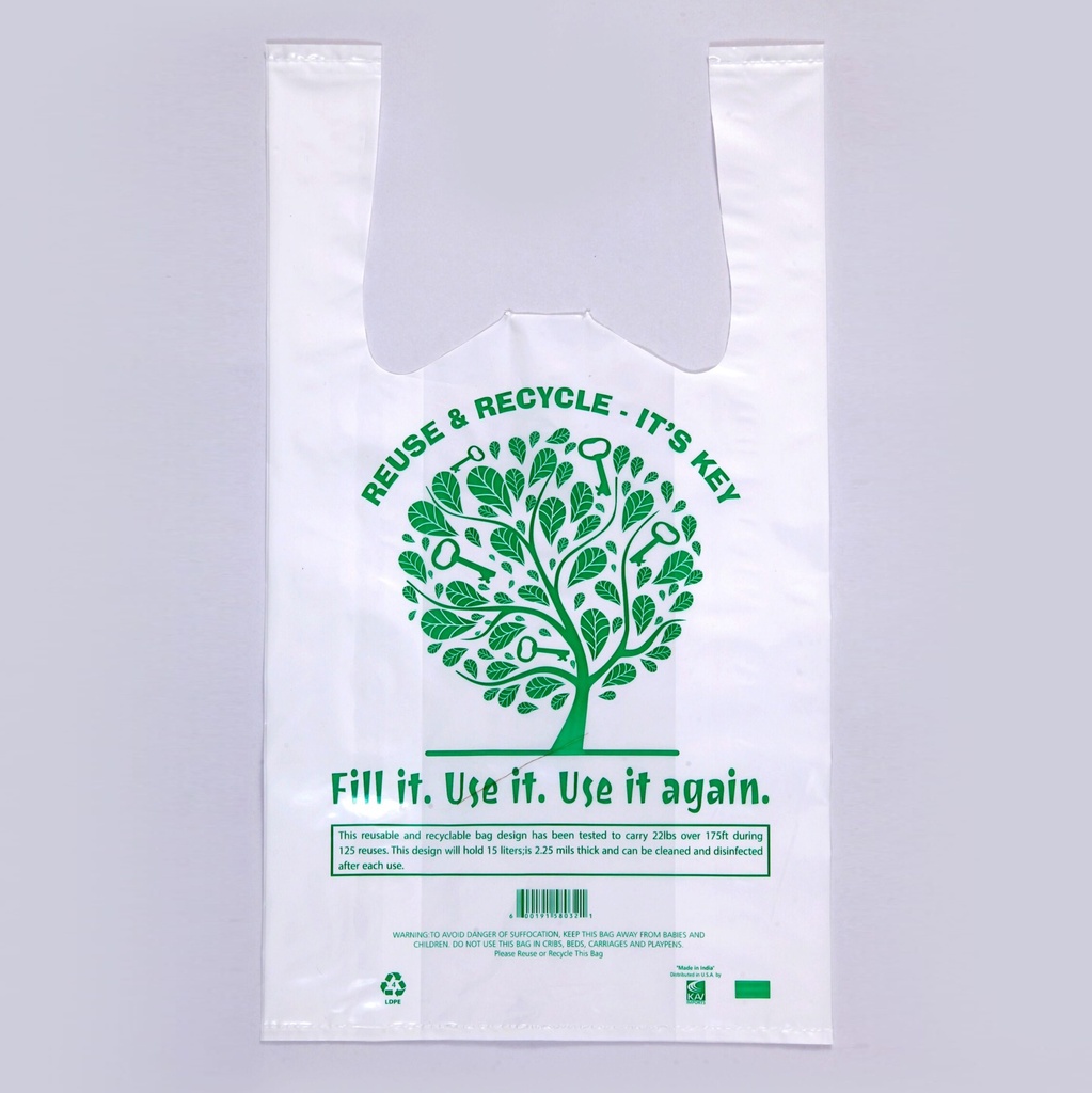 Shopping Bag Reusable 1/10 350CT Bx