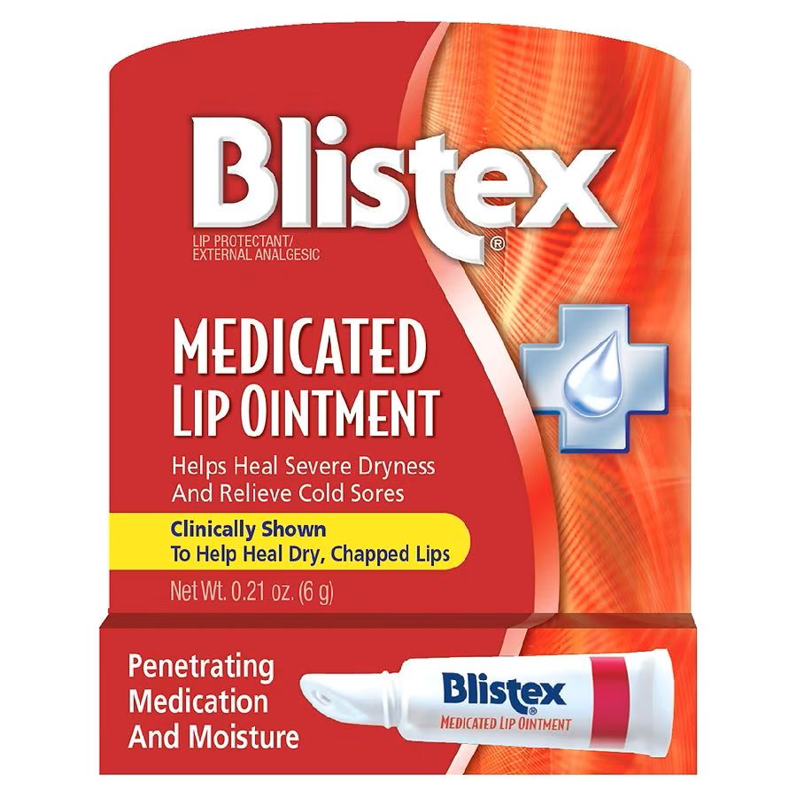 Blistex Lip Ointment 0.35oz Red