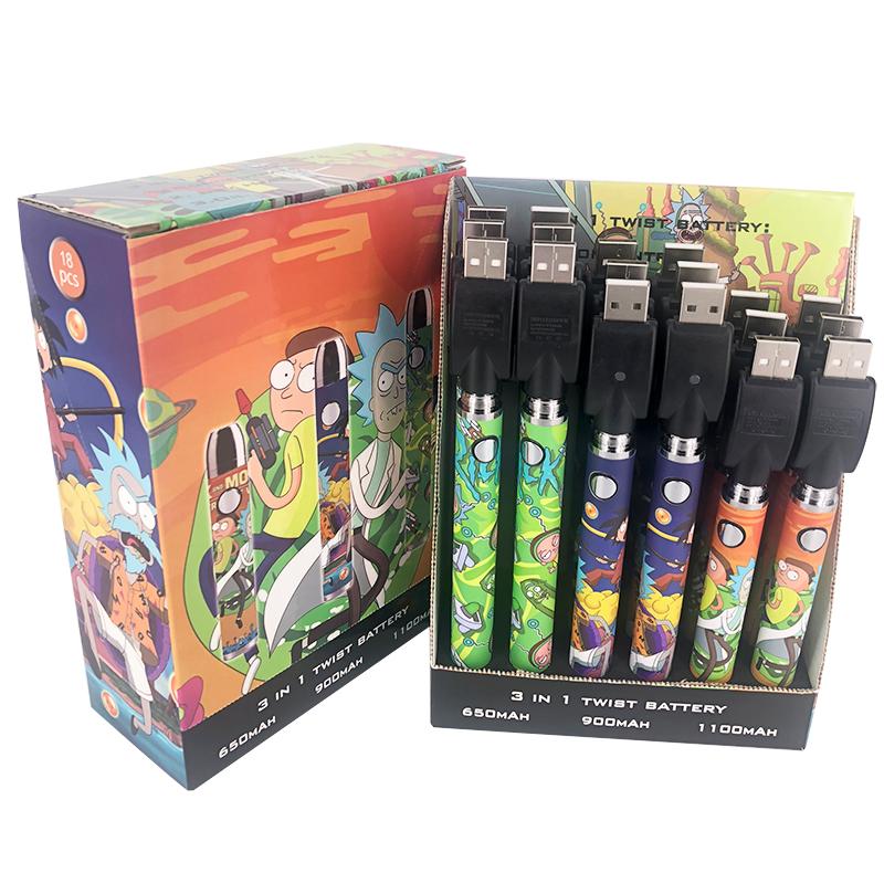 CBD Battery Twist R&M Design 18ct Display