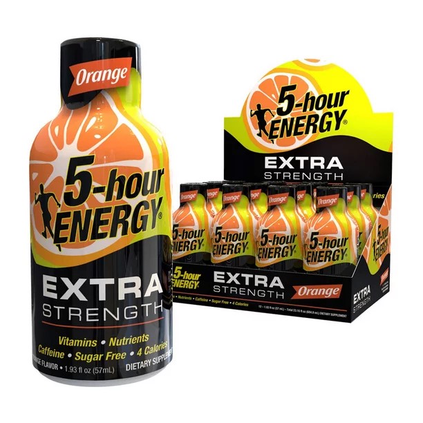 5-Hour Energy Extra Strength Orange 12CT
