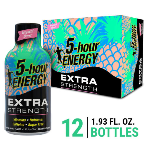 5-Hour Energy Extra Strength Tropical Burst 12CT