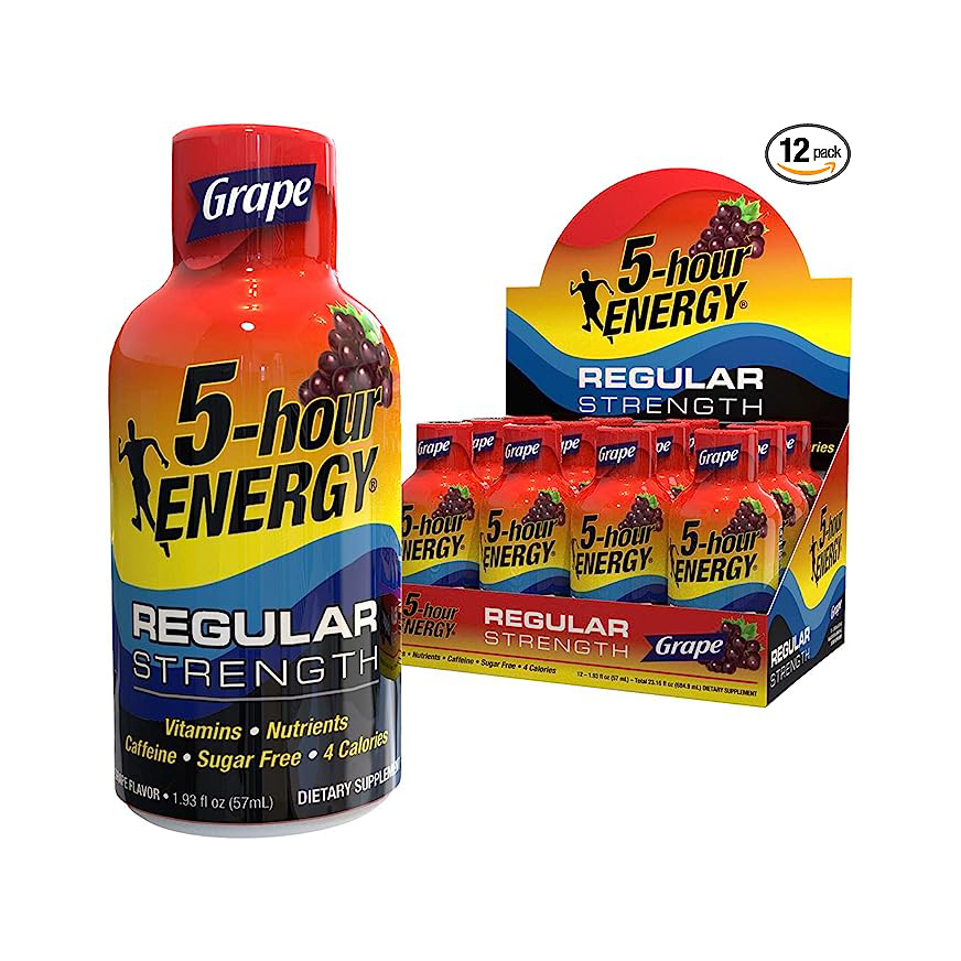 5-Hour Energy Regular Strength Grape 12CT