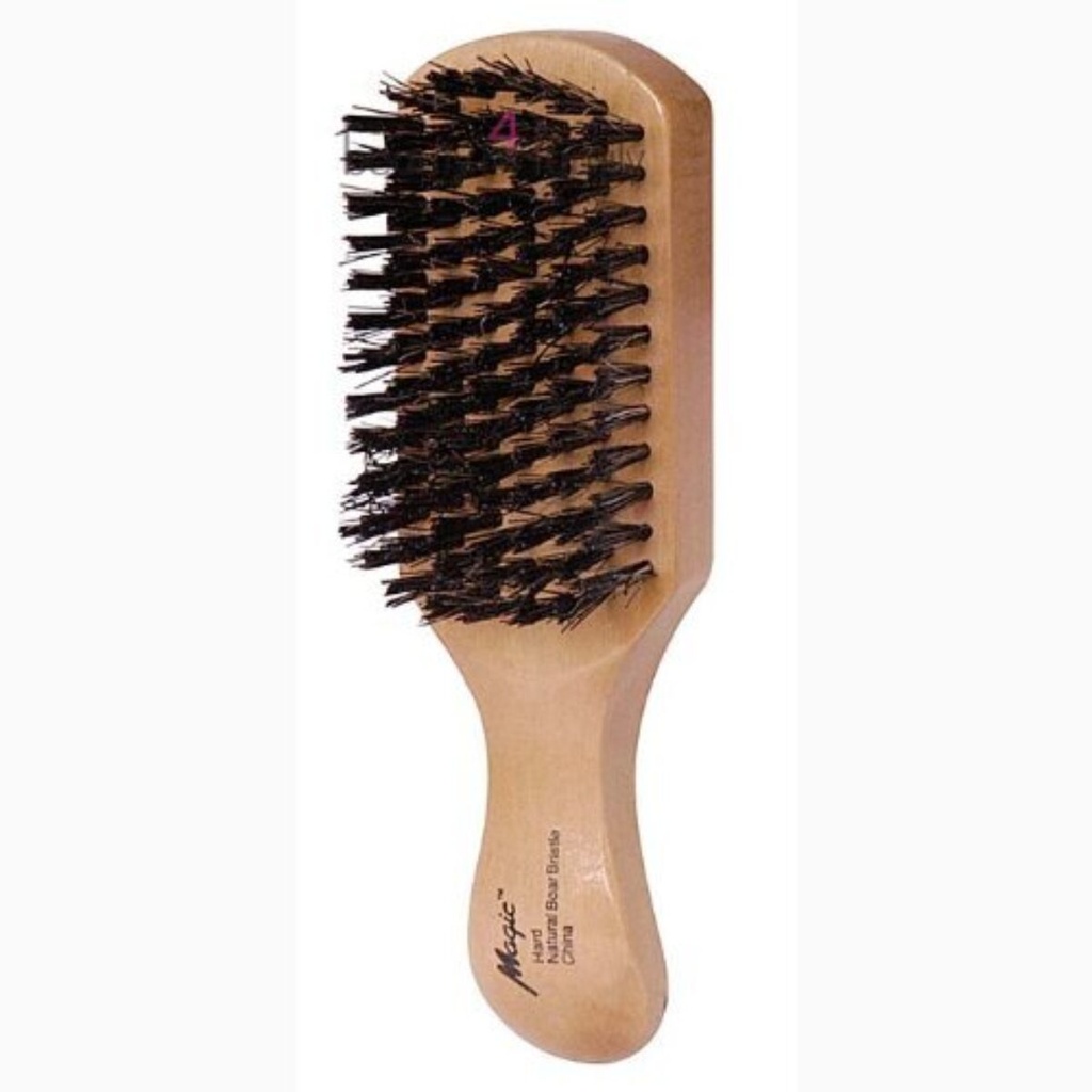 Comb Hard Bristle Wood Handle