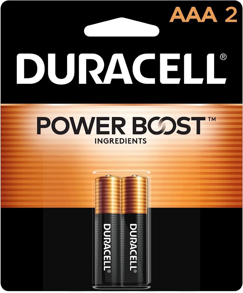 Duracell AAA-2 Battery 18CT/Ea