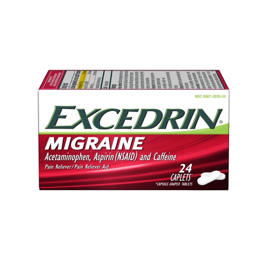 Excedrin Migraine Caplets 24CT