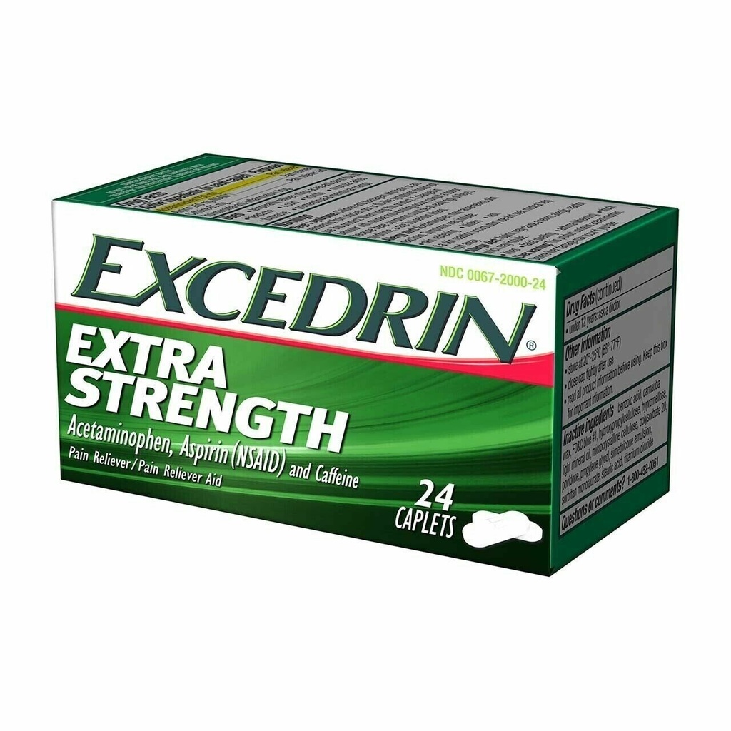 Excedrin Extra Strenth Caplets 24CT
