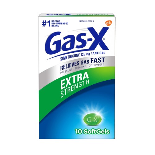 Gas X Extra Strenght Softgel 10CT