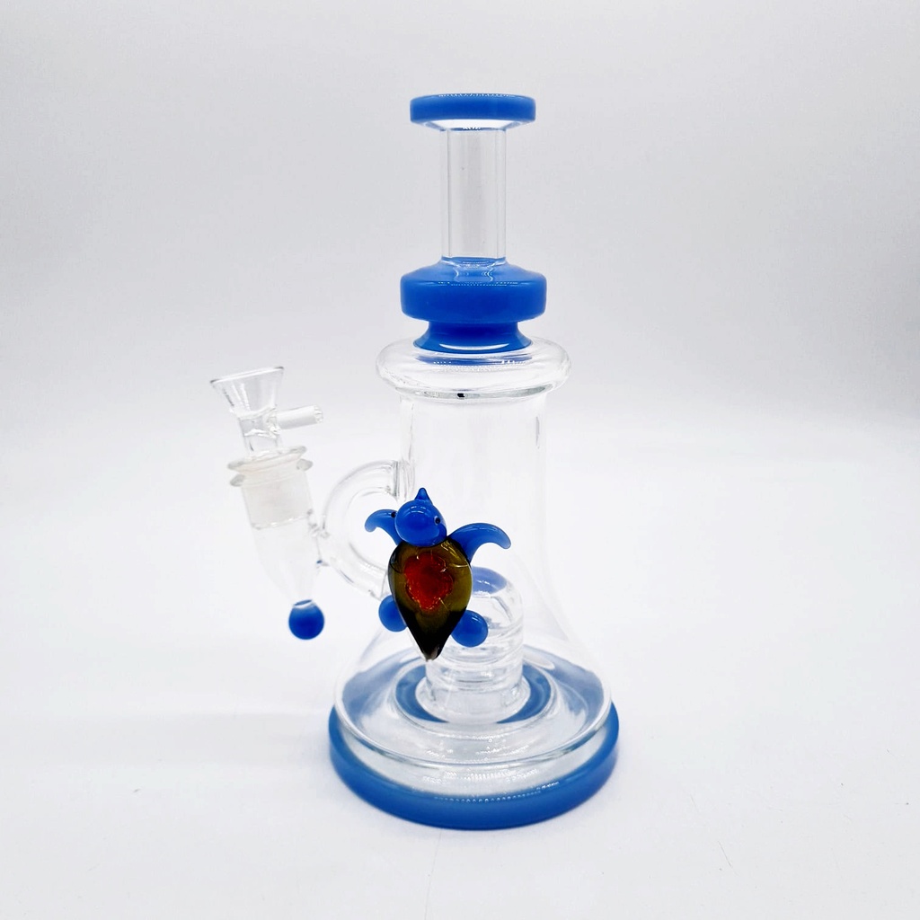 Glass Bong Turtle (E22190/478) 8"
