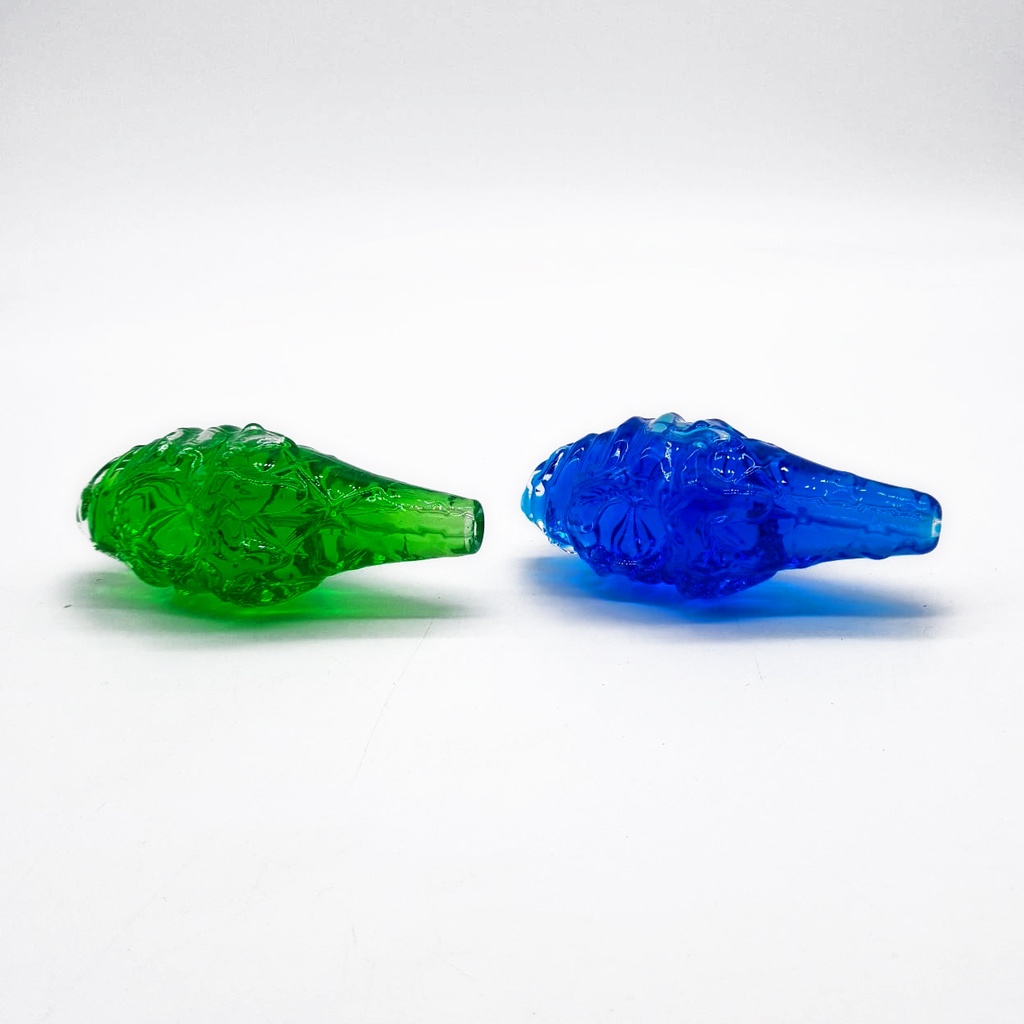Glass Pipe Glycerin Filled Ice Cream Cone 4"