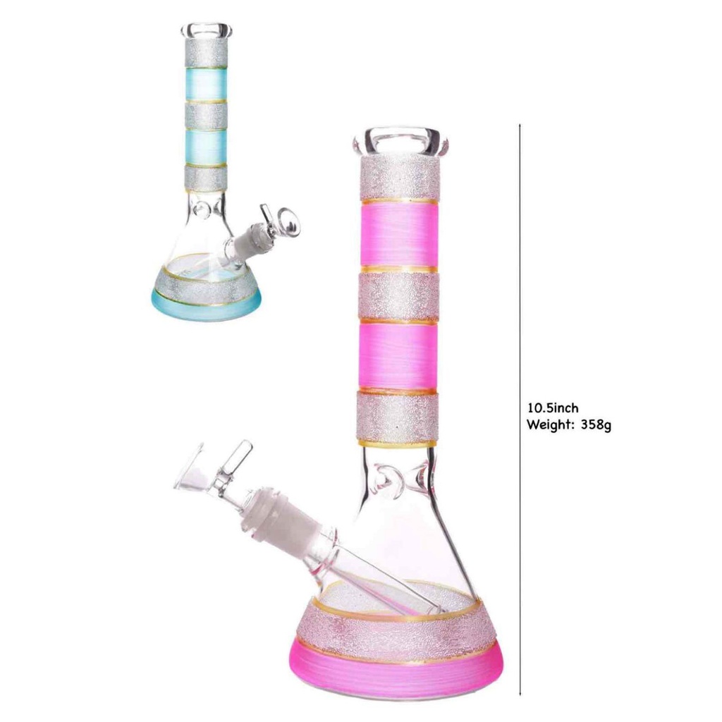 Glass Bong Color Sand (P1861/701) 10"