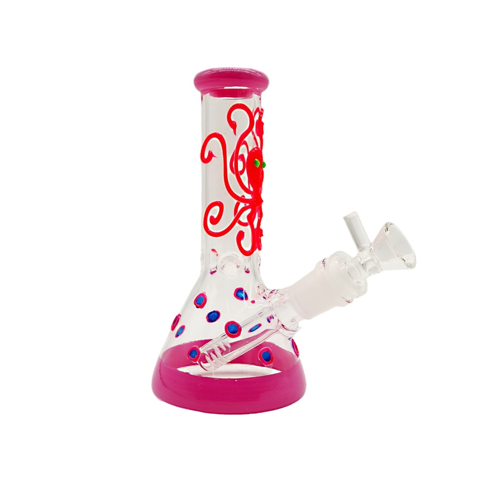 Glass Bong Super Bee Spider (BG681/669) 7"