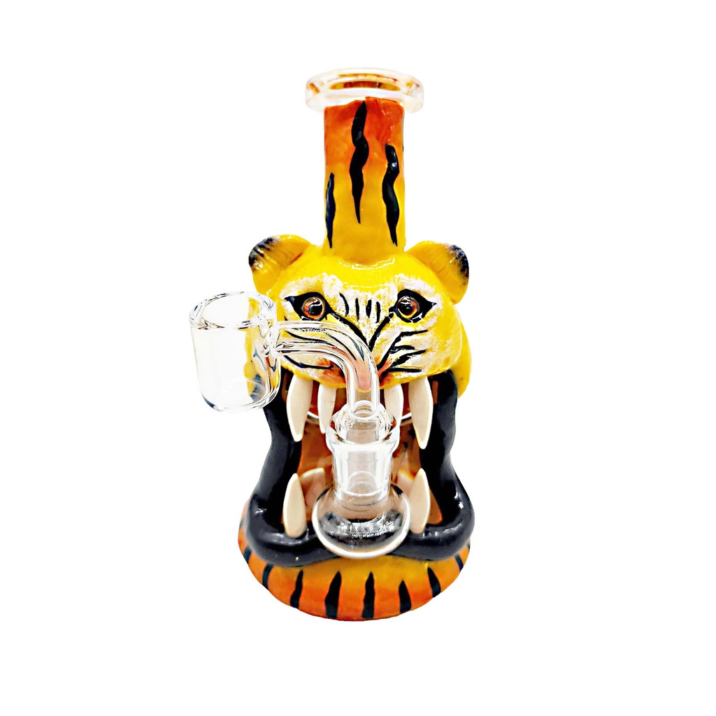 Glass Bong Tiger (P4832/748) 8"