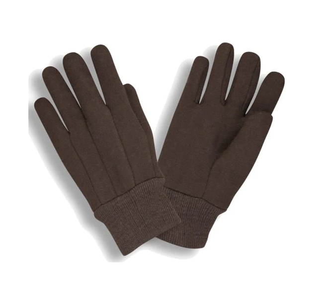 Gloves ZiQ Jersey Brown 12CT/PK