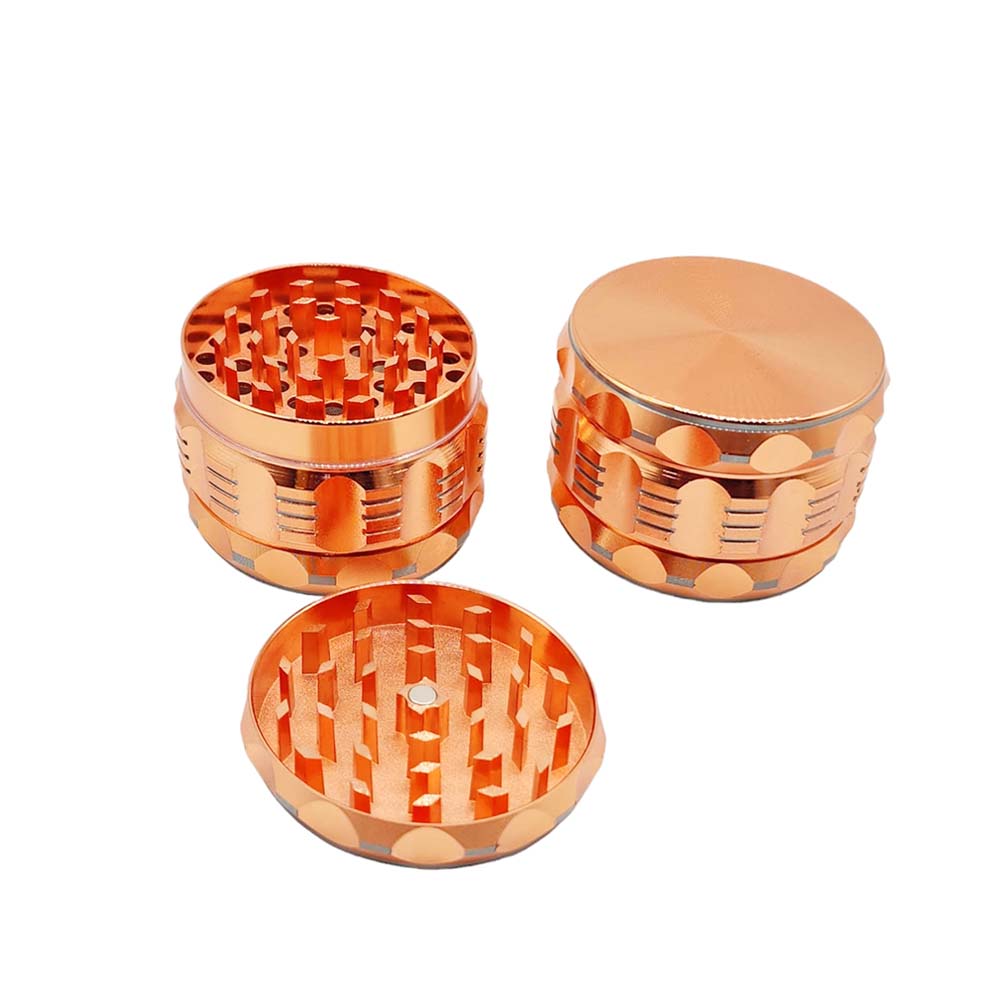 Grinder 4 Part (ACE 282) Rose Gold 6CT Display Each