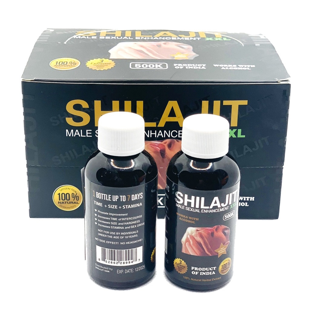 Herbal Liquid Shot Shilajit 2oz/12CT Box