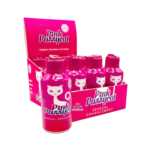 Herbal Liquid Shot Pink Cat 2oz/12CT Box