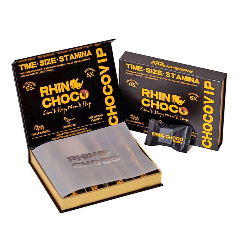 Rhino Choco VIP Dark 10G/12PCS Display