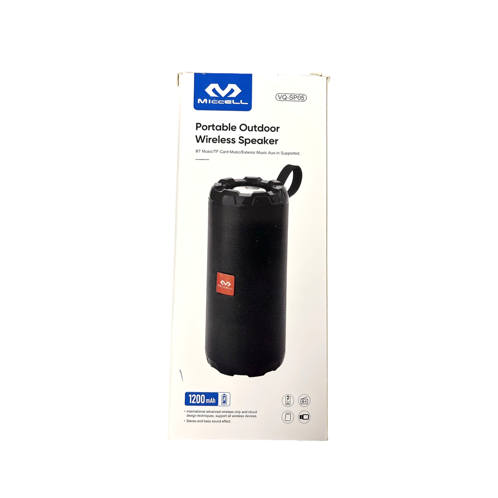 Miccell Portable Outdoor Wireless Speaker (S1516)