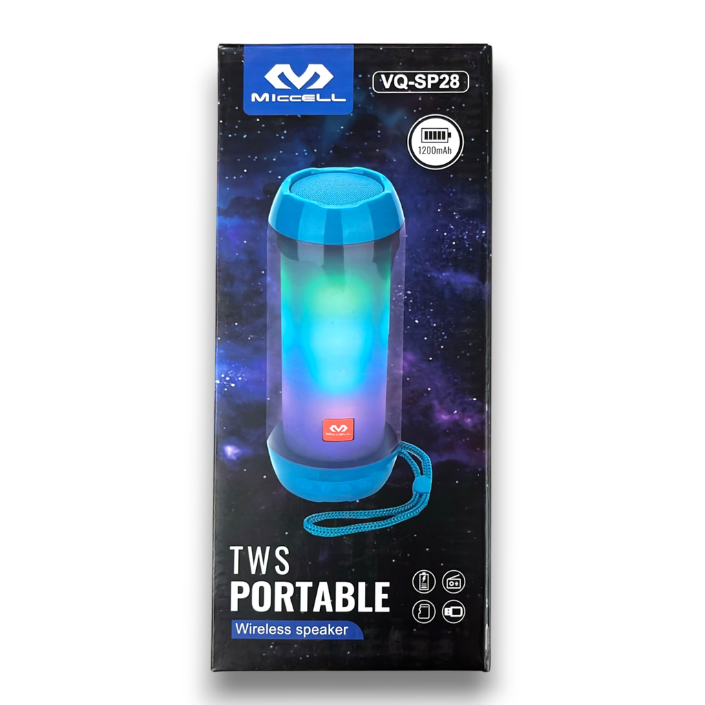 Miccell TWS Portable Wireless Speaker (S2119-VQ-SP28)