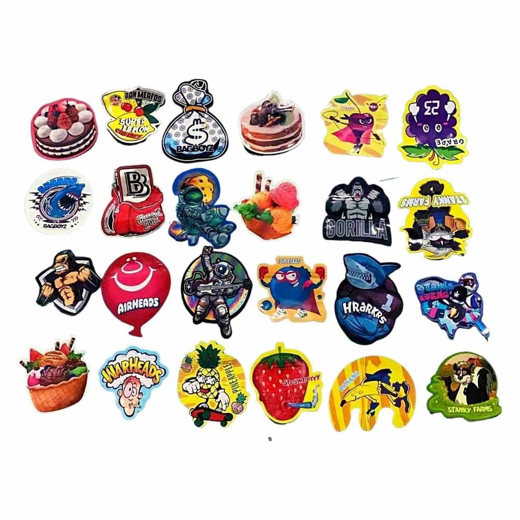 Jewelry Bags Crazy Design Smell Proof 50CT Pack