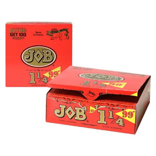 Job 99c Orange Slow Burning Paper 1 1/4/100CT Box