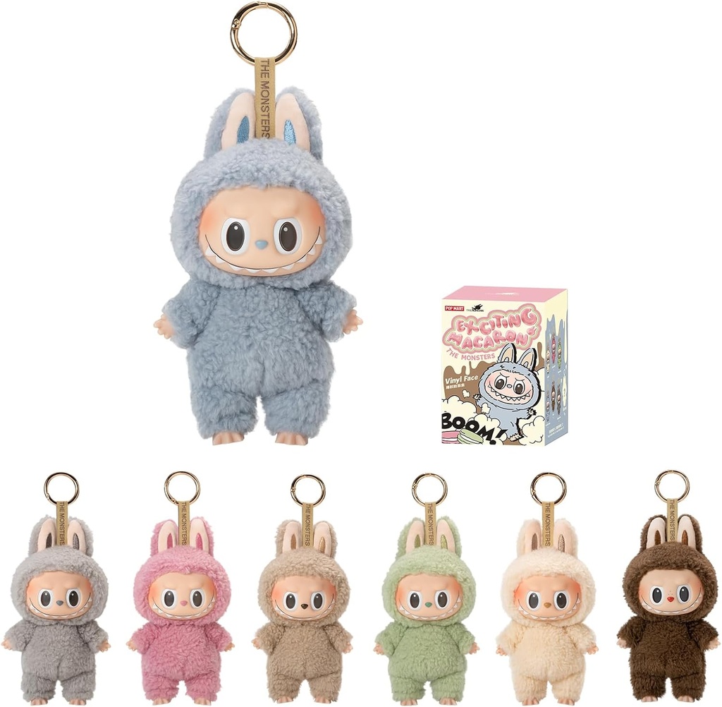 Pop Mart Labubu Fur Toy 6CT Box Ea