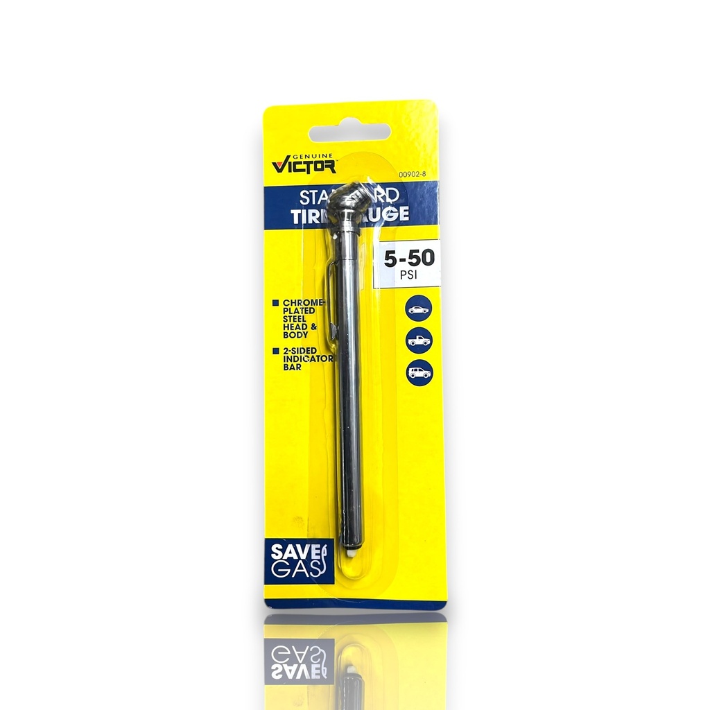 Tire Gauge (Victor) Pencil 5-50 PSI