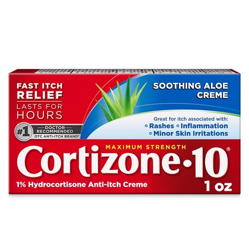 Itch Stop Cream Cortizone 1oz