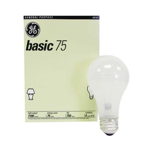 Light Bulbs 75w 4ct