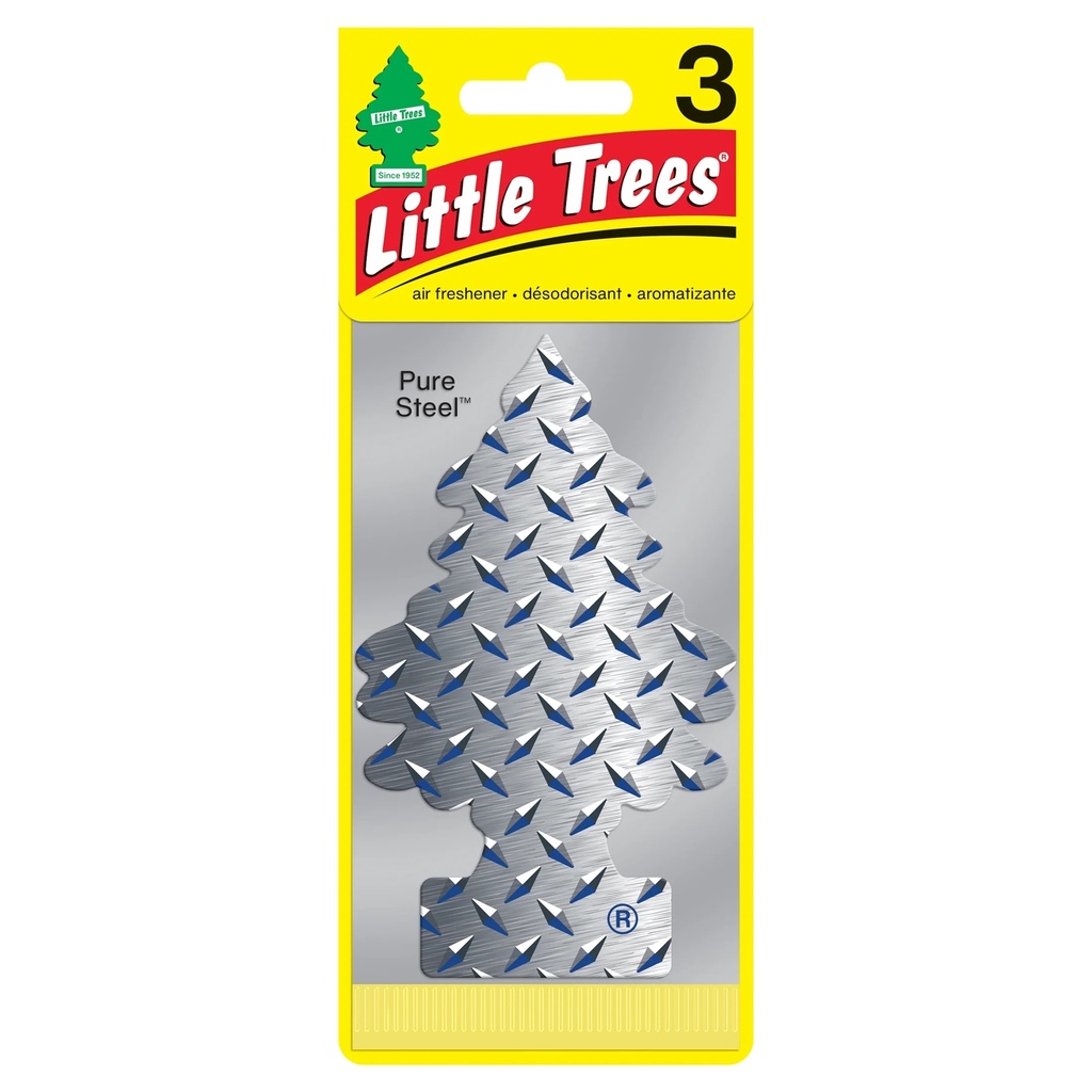 Little Tree 24CT Pack - Pure Steel