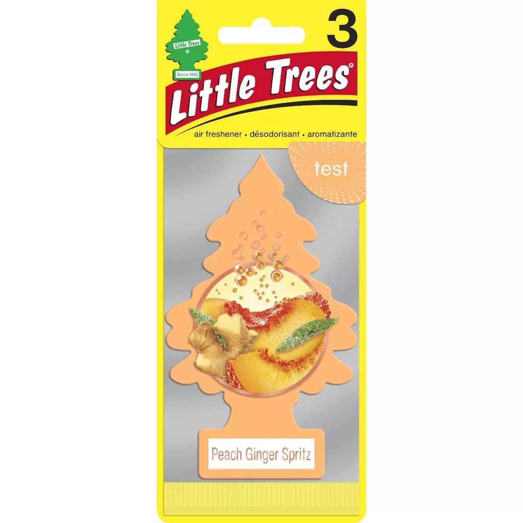 Little Tree 24CT Pack - Peach Ginger Spritz