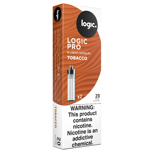 Logic Pro Capsules Tobacco 2'S/10CT 20MG/ML