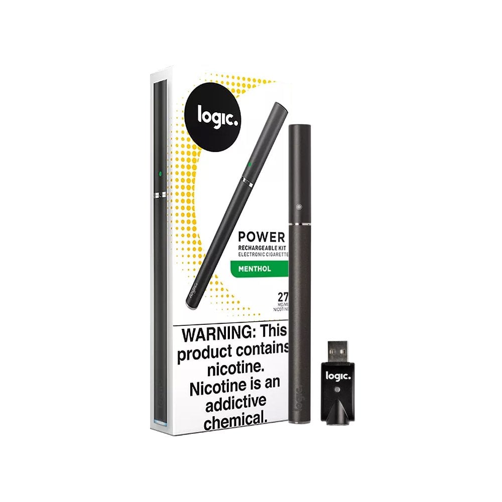 Logic Power Rechargeable Kit Menthol 5CT 27MG/ML