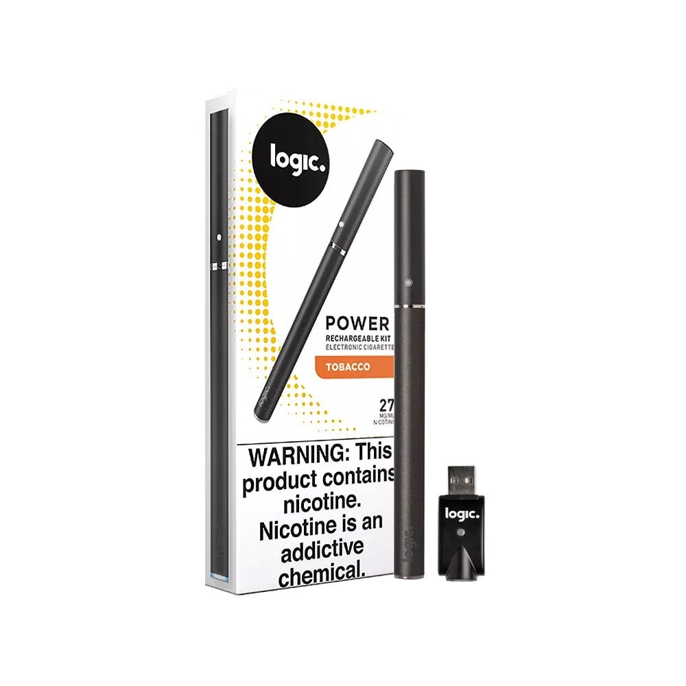 Logic Power Rechargeable Kit Tobacco 5CT 27MG/ML