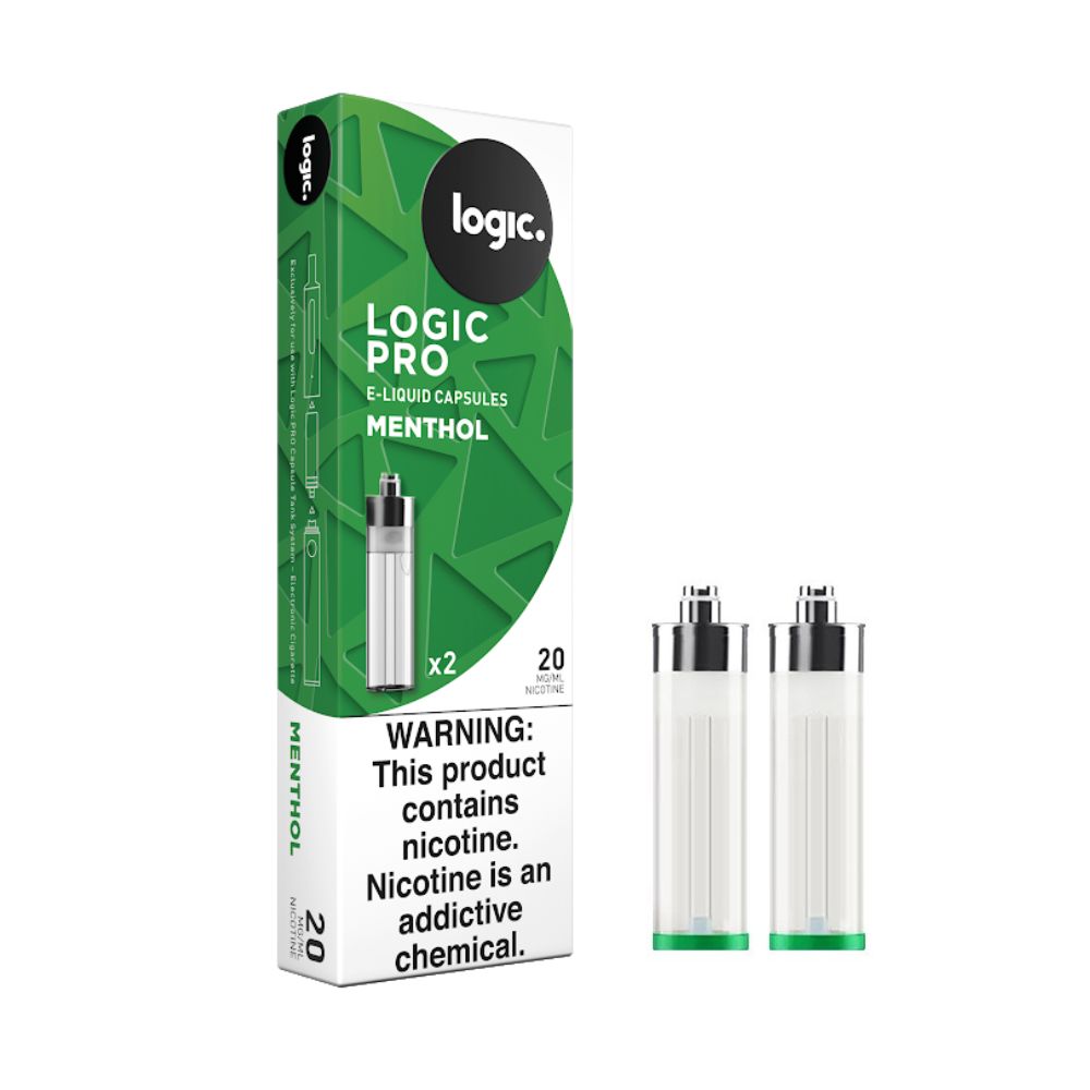 Logic Pro Capsules Menthol 2'S/10CT 20MG/ML