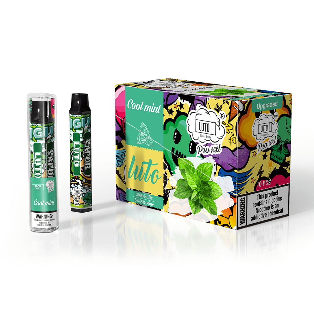 LTXX 3K Body Oil Cool Mint 10ct Display