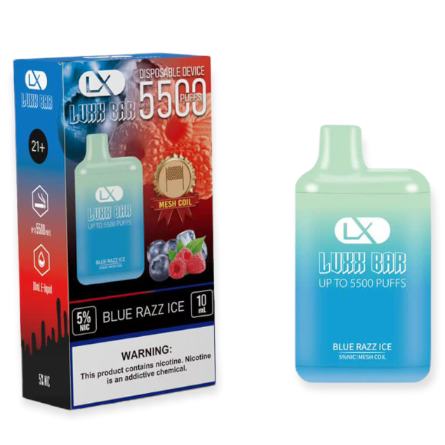 LBR Ice Cone Blue Razz Ice 10ct/Box