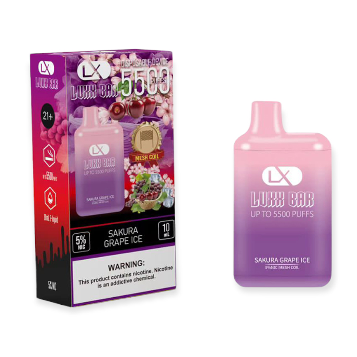 LBR Ice Cone Sakura Grape Ice 10ct/Box