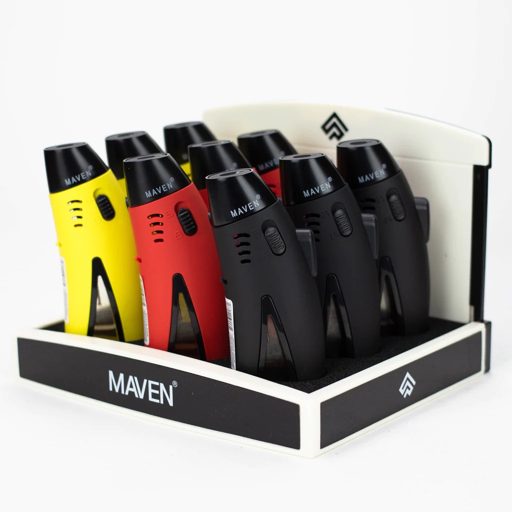 Maven Razor Torch Lighter 9CT Display