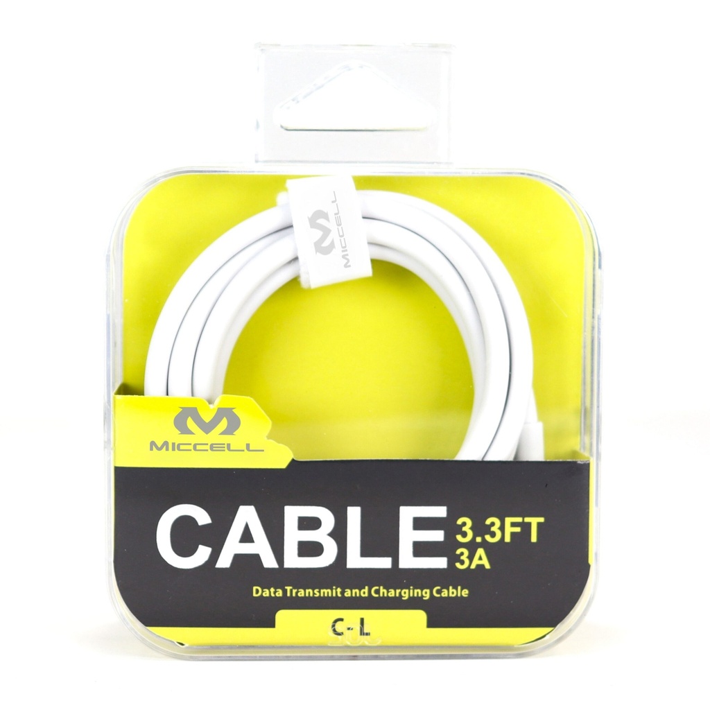 Miccell Fast Charging C Type To iPhone ARC 3.3FT (S1424)