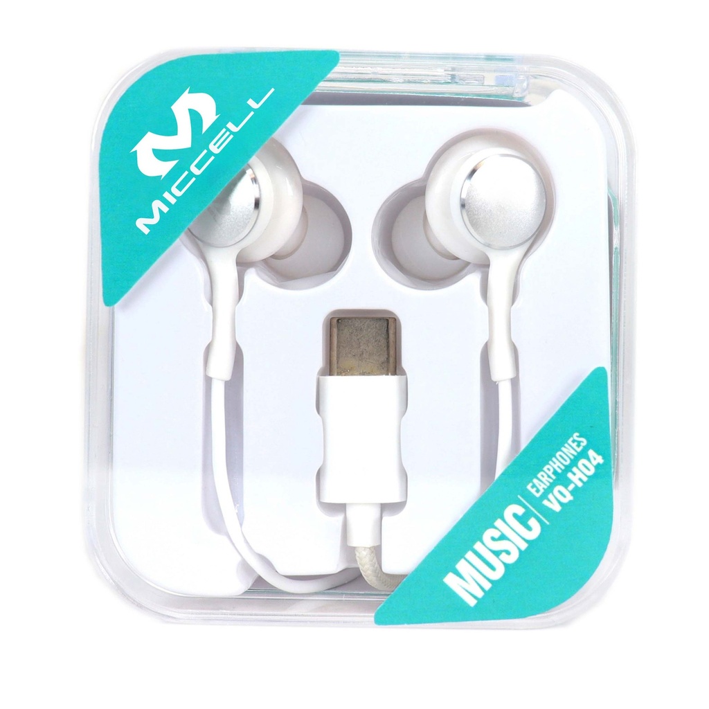 Miccell Earphone C Type Connection Hanging ARC (S1693)