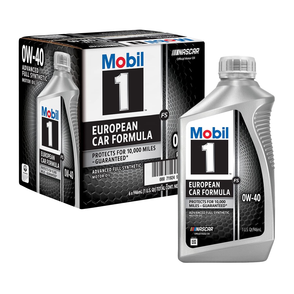 Mobil 1 1QT 0W40 6CT Bx