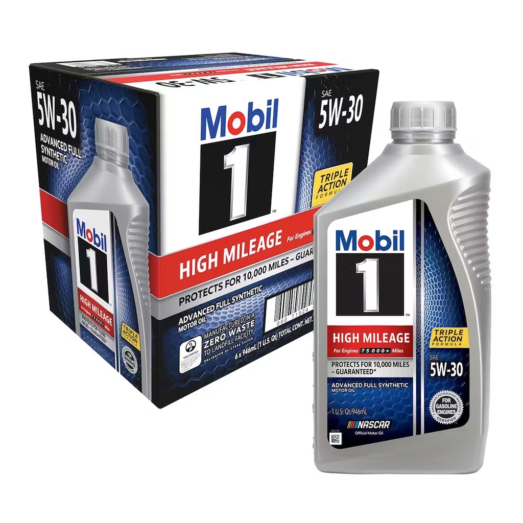 Mobil 1 Advance Full Synthetic 1QT 5W30 6CT Bx
