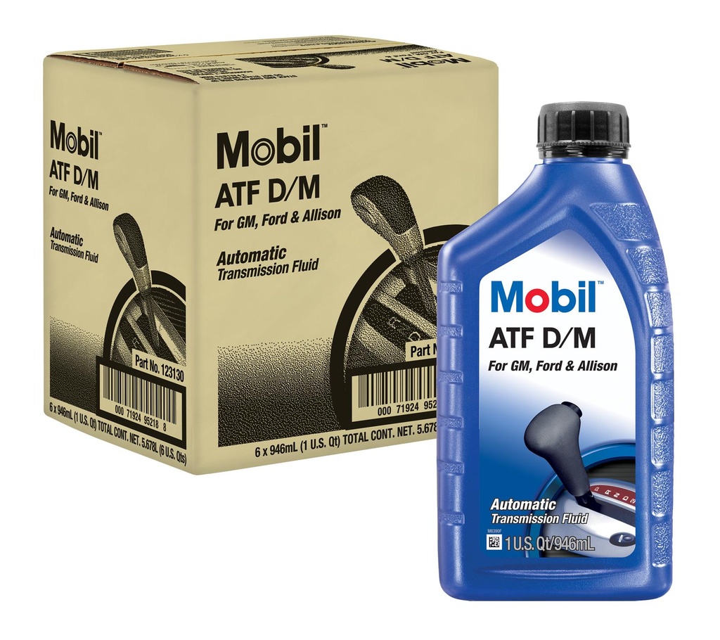 Mobil ATF D/M 1QT 6CT Bx