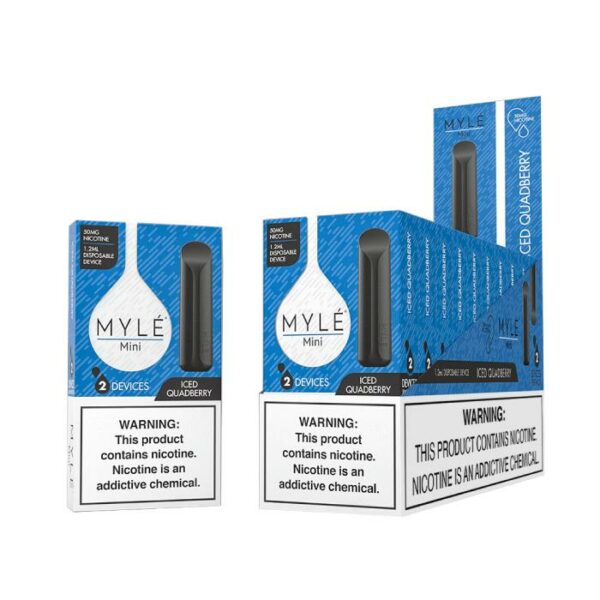 MLMN Liquid Essence Iced Quadberry 10ct/bx