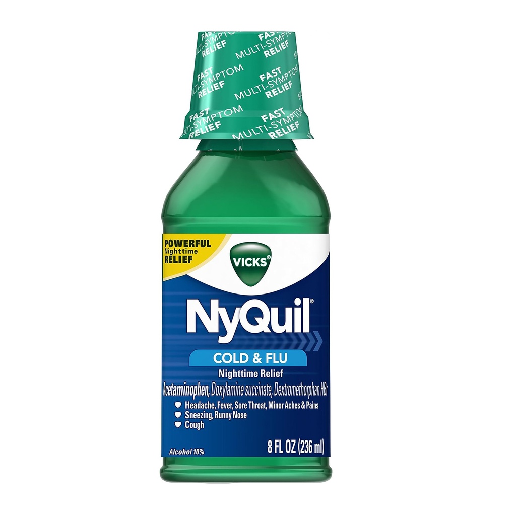 NyQuil Cold & Flu Original 12oz