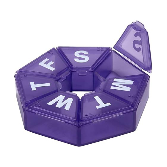 Pill Box Weekly Each
