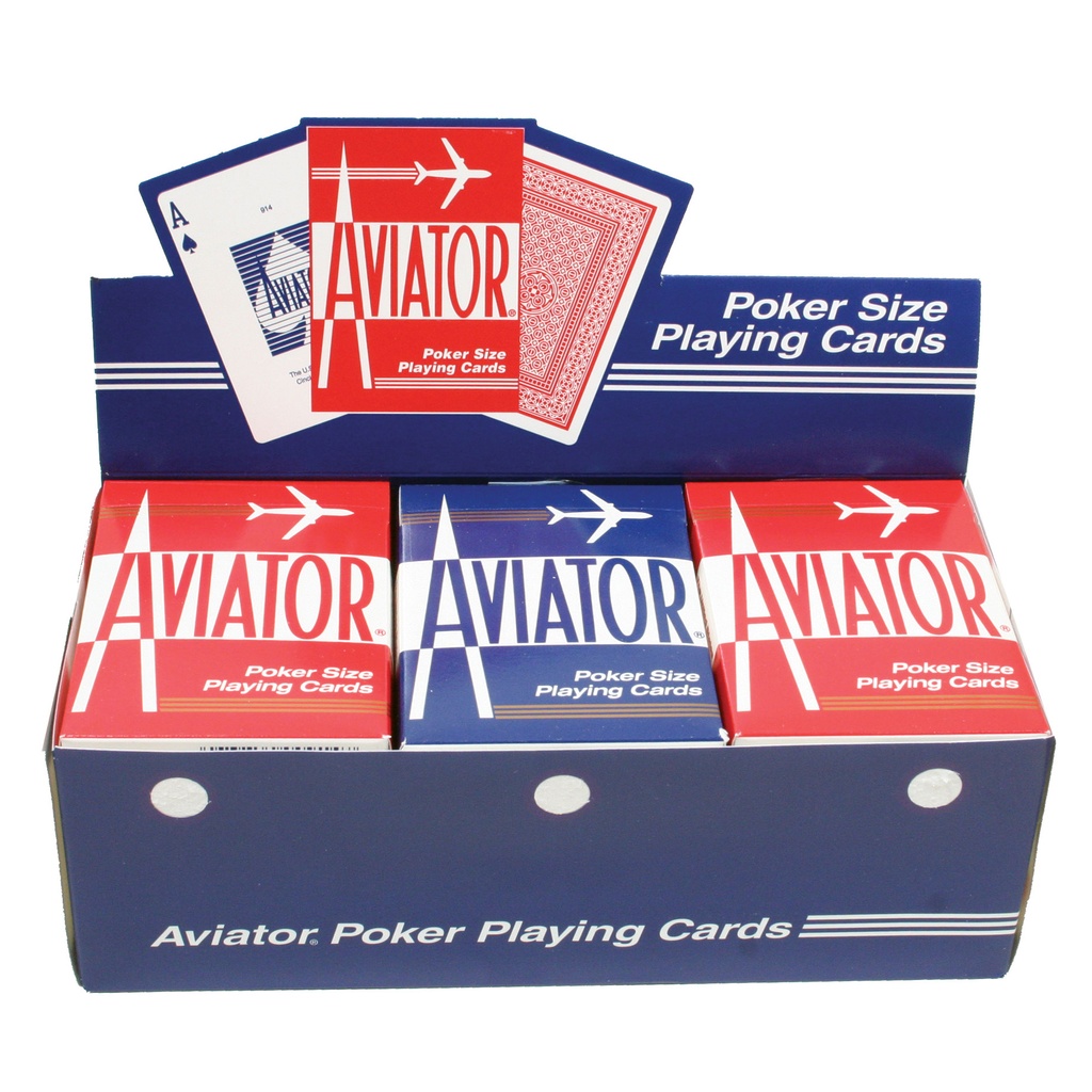 Aviator Playing Cards 12CT Display